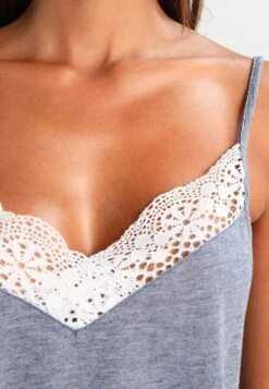 Anna Field SET - Nachtwäsche Set - Off-white/dark Blue -Anna Field Verkäufe 04e3d1816e4748b4a0e2b5863bfae2f9