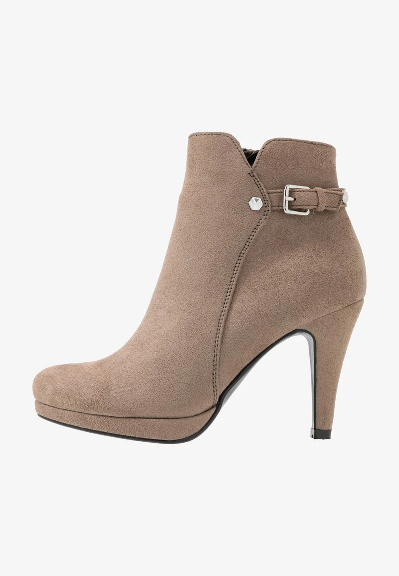 Anna Field High Heel Stiefelette - Taupe 4 Anna Field High Heel Stiefelette - Taupe - Image 2