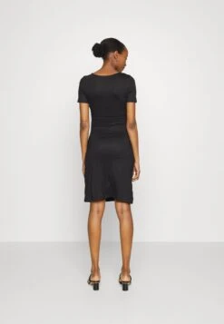 SHORT SLEEVES RUCHED WAIST MINI FLARED DRESS - Jerseykleid - Black 10 SHORT SLEEVES RUCHED WAIST MINI FLARED DRESS - Jerseykleid - Black -Anna Field Verkäufe 2adfa25012d34af7bc292437f6e55ebc