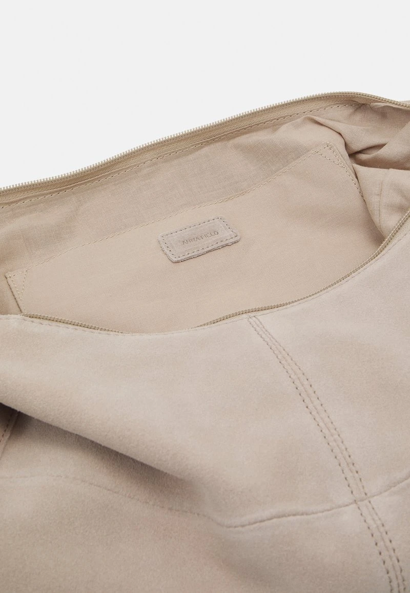 Anna Field LEATHER - Handtasche - Taupe 5 Anna Field LEATHER - Handtasche - Taupe - Image 3