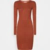 Anna Field CREW AUSSCHNITT RIPP TOP BODYCON MINI STRICKKLEID - Etuikleid - Brown 2 Anna Field CREW AUSSCHNITT RIPP TOP BODYCON MINI STRICKKLEID - Etuikleid - Brown -Anna Field Verkäufe 38de2f6e35c644b49d1c8060d1e77df3
