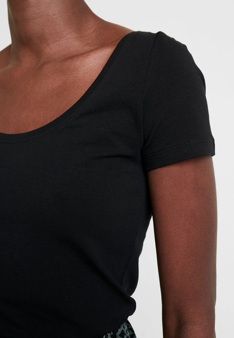 Anna Field 2 PACK - T-Shirt Basic - Black 8 Anna Field 2 PACK - T-Shirt Basic - Black - Image 6