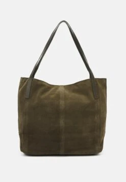 Anna Field LEATHER - Handtasche - Khaki -Anna Field Verkäufe 4fe33866136c4a0ab8fe51b79aefe216 1