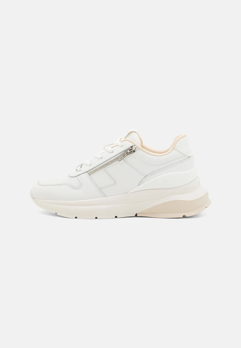 Anna Field LEATHER - Sneaker Low - White/beige 4 Anna Field LEATHER - Sneaker Low - White/beige - Image 2