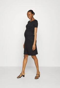 SHORT SLEEVES RUCHED WAIST MINI FLARED DRESS - Jerseykleid - Black 9 SHORT SLEEVES RUCHED WAIST MINI FLARED DRESS - Jerseykleid - Black -Anna Field Verkäufe 5c23d01c123a490fa1fc85b94ca2ac86