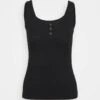Anna Field Top - Black