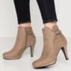Anna Field High Heel Stiefelette - Taupe -Anna Field Verkäufe 6daa710295bf43ca885d41a1ae2493a0