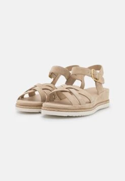 Anna Field LEATHER - Keilsandalette - Beige 10 Anna Field LEATHER - Keilsandalette - Beige -Anna Field Verkäufe 8297b92a5b25491a8d627a8800e3ab2b