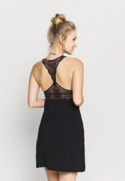Anna Field ANNA VISCOSE DRESS - Nachthemd - Black 10 Anna Field ANNA VISCOSE DRESS - Nachthemd - Black -Anna Field Verkäufe 898b079ecbb9451081364c0f02951668