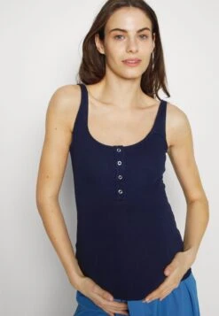 WITH PRESS BUTTONS - Top - Dark Blue -Anna Field Verkäufe 8bb6062a22ea41f3b94ebe9e46a5a09a