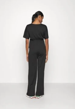 SHORT SLEEVE WRAP JUMPSUIT - Jumpsuit - Black -Anna Field Verkäufe 916c9e2f7b054f20aa7ff4ca0c540e4f