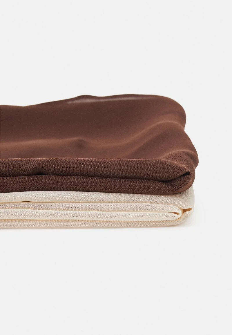 Anna Field 2 PACK - Kopftuch - Off-white/brown 4 Anna Field 2 PACK - Kopftuch - Off-white/brown - Image 2