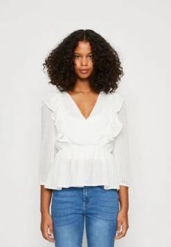 Anna Field PEPLUM - Bluse - Green -Anna Field Verkäufe 9419ff14e11c41ada200818069c2db1b