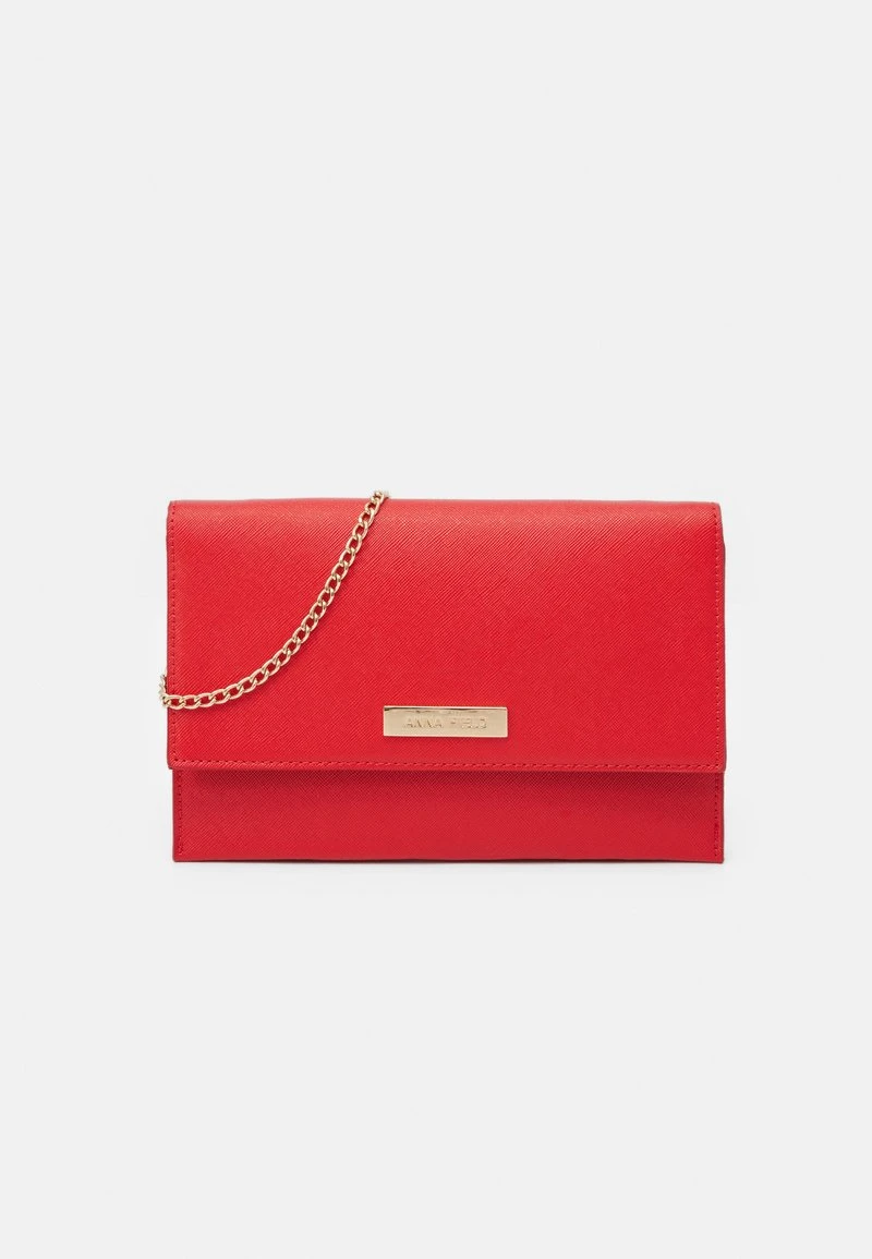 Anna Field Clutch - 302 - Red 3 Anna Field Clutch - 302 - Red