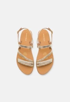 Anna Field LEATHER - Riemensandalette - Gold -Anna Field Verkäufe 9af15b5af11a4c008b8f1b1731c02a01
