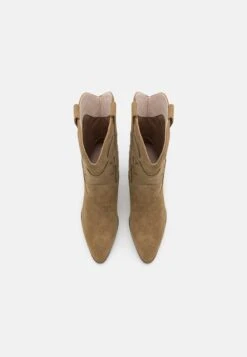 Anna Field LEATHER - Cowboy-/Bikerstiefelette - Khaki -Anna Field Verkäufe a0eb052d2e31427c964205fc36ec1754