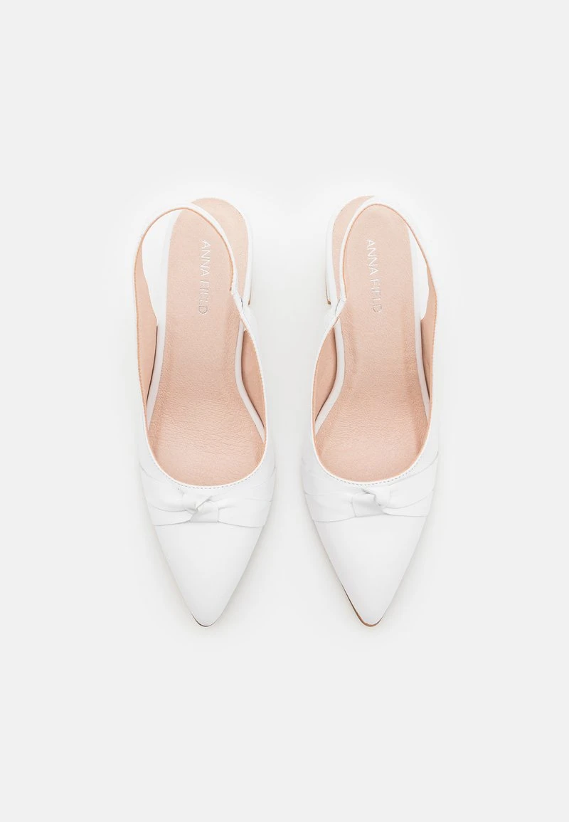 Anna Field LEATHER - Pumps - White 8 Anna Field LEATHER - Pumps - White - Image 6