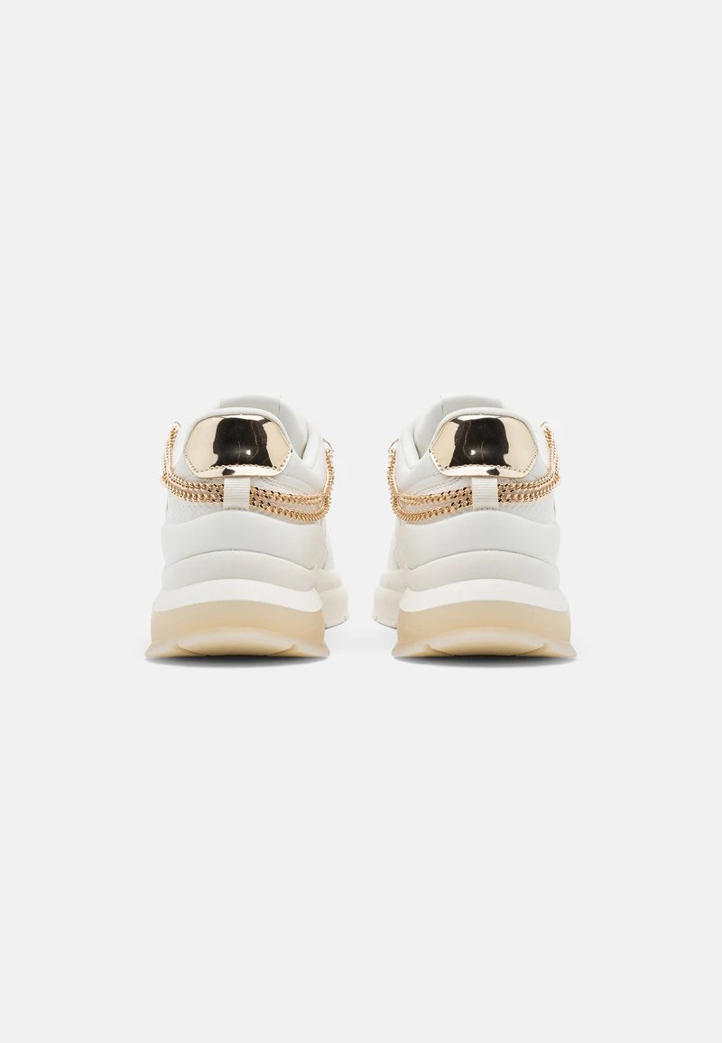 Anna Field LEATHER - Sneaker Low - White/gold 6 Anna Field LEATHER - Sneaker Low - White/gold - Image 4