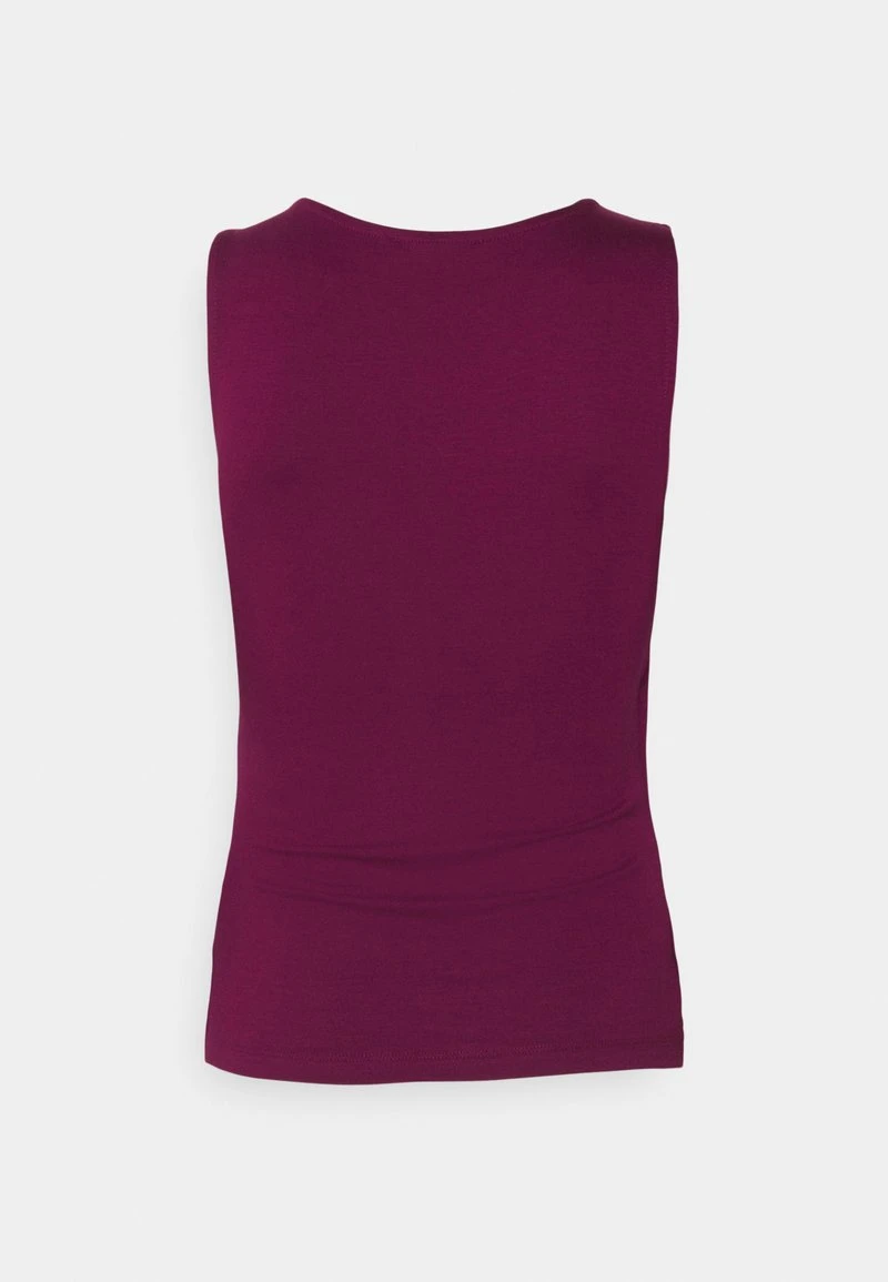 Anna Field Top - Dark Red 4 Anna Field Top - Dark Red - Image 2