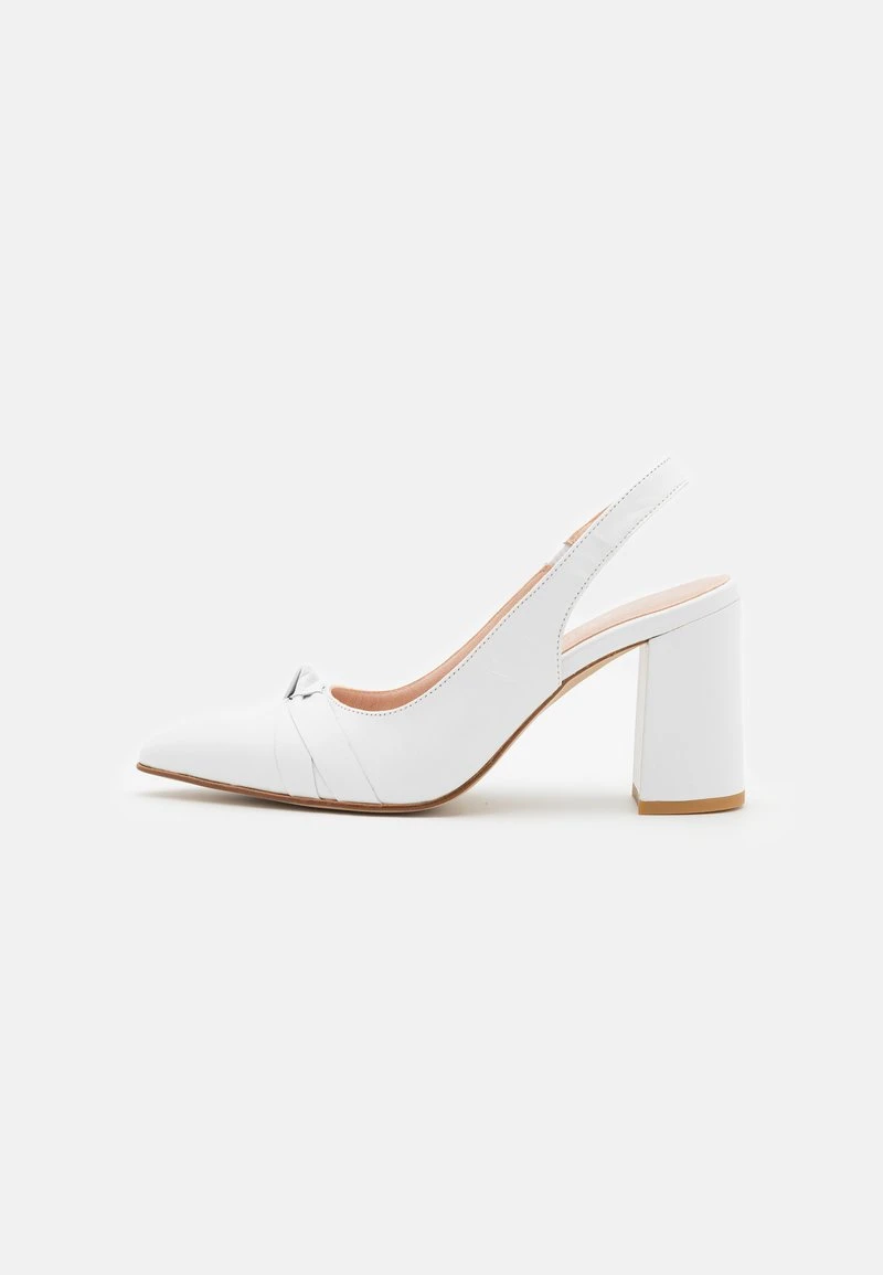 Anna Field LEATHER - Pumps - White 4 Anna Field LEATHER - Pumps - White - Image 2