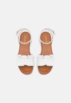 Anna Field LEATHER - Riemensandalette - White -Anna Field Verkäufe b3fcf3ed00f14e909567c69f20a7b799