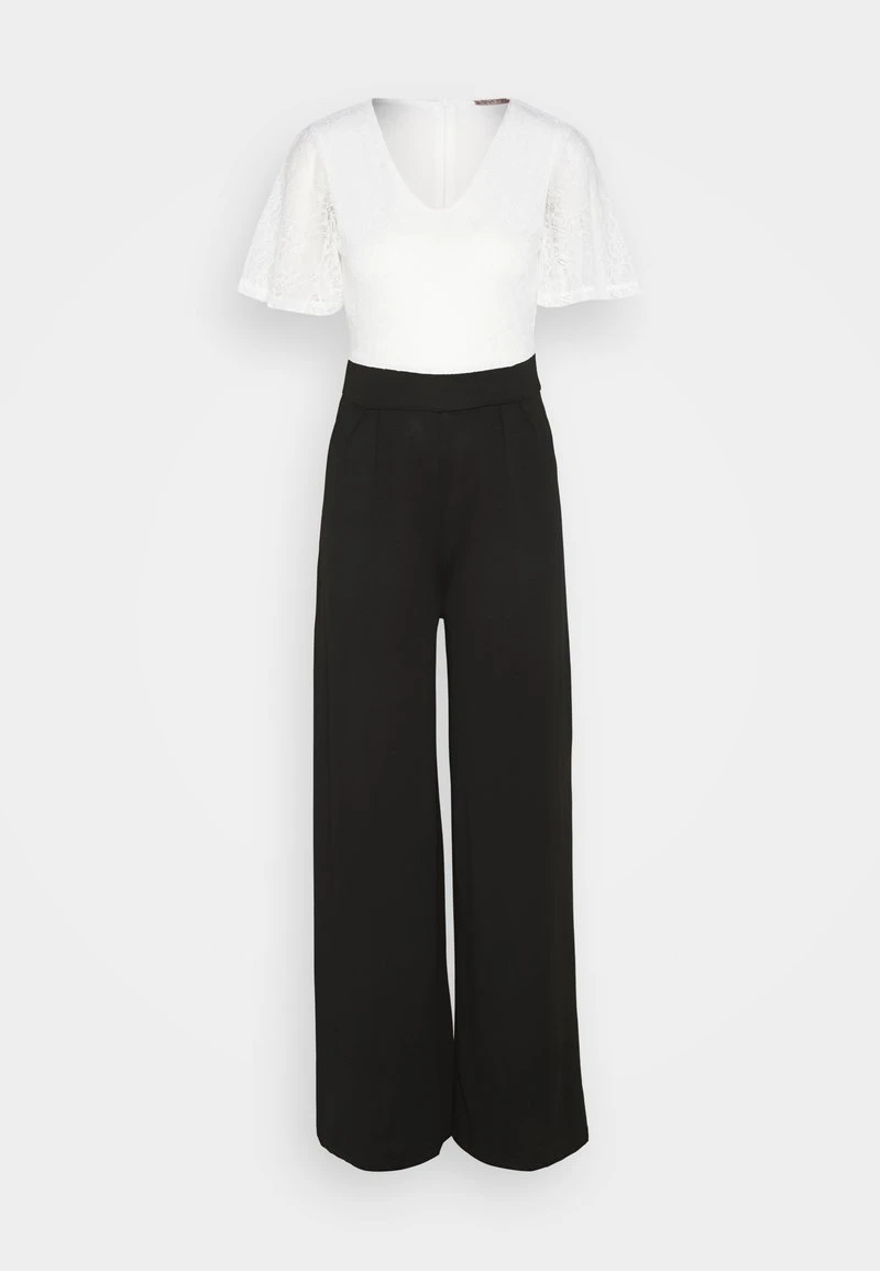 Anna Field Jumpsuit - White/black 7 Anna Field Jumpsuit - White/black - Image 5