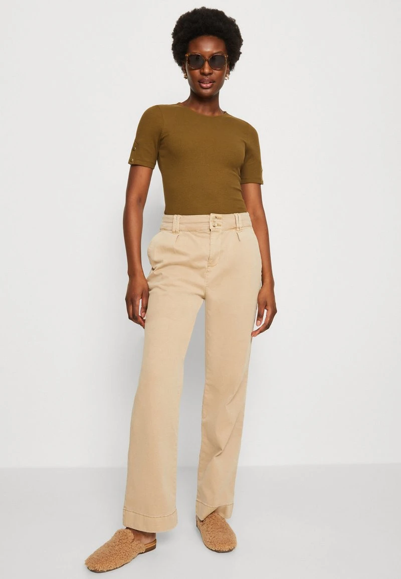 Anna Field T-Shirt Print - Khaki 6 Anna Field T-Shirt Print - Khaki - Image 4