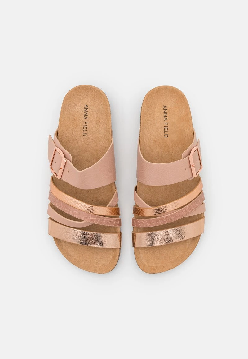 Anna Field Pantolette Flach - Rose Gold-coloured 8 Anna Field Pantolette Flach - Rose Gold-coloured - Image 6