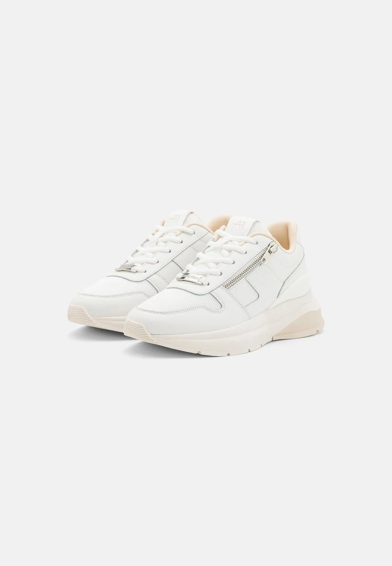 Anna Field LEATHER - Sneaker Low - White/beige 5 Anna Field LEATHER - Sneaker Low - White/beige - Image 3