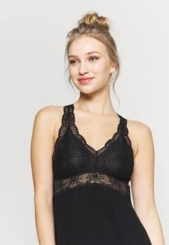 Anna Field ANNA VISCOSE DRESS - Nachthemd - Black 11 Anna Field ANNA VISCOSE DRESS - Nachthemd - Black -Anna Field Verkäufe cc53c87e9ae54322bf91806641c1165f