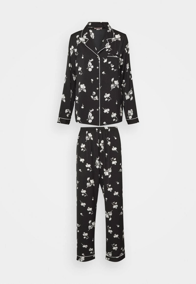 Anna Field SET - Pyjama - Black/offwhite 7 Anna Field SET - Pyjama - Black/offwhite - Image 5