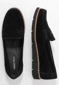 Anna Field COMFORT LEATHER - Slipper - Black 11 Anna Field COMFORT LEATHER - Slipper - Black -Anna Field Verkäufe cfa07cd963784bf69b43bc908cbd5eb6