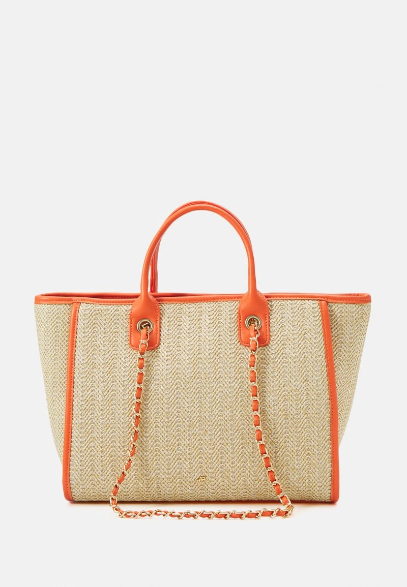 Anna Field Shopping Bag - Orange 8 Anna Field Shopping Bag - Orange - Image 6