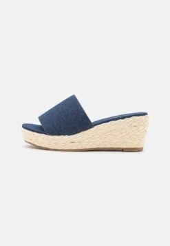 Anna Field Pantolette Hoch - Blue Denim -Anna Field Verkäufe e3df555986c5487f8c1154edceec71e2