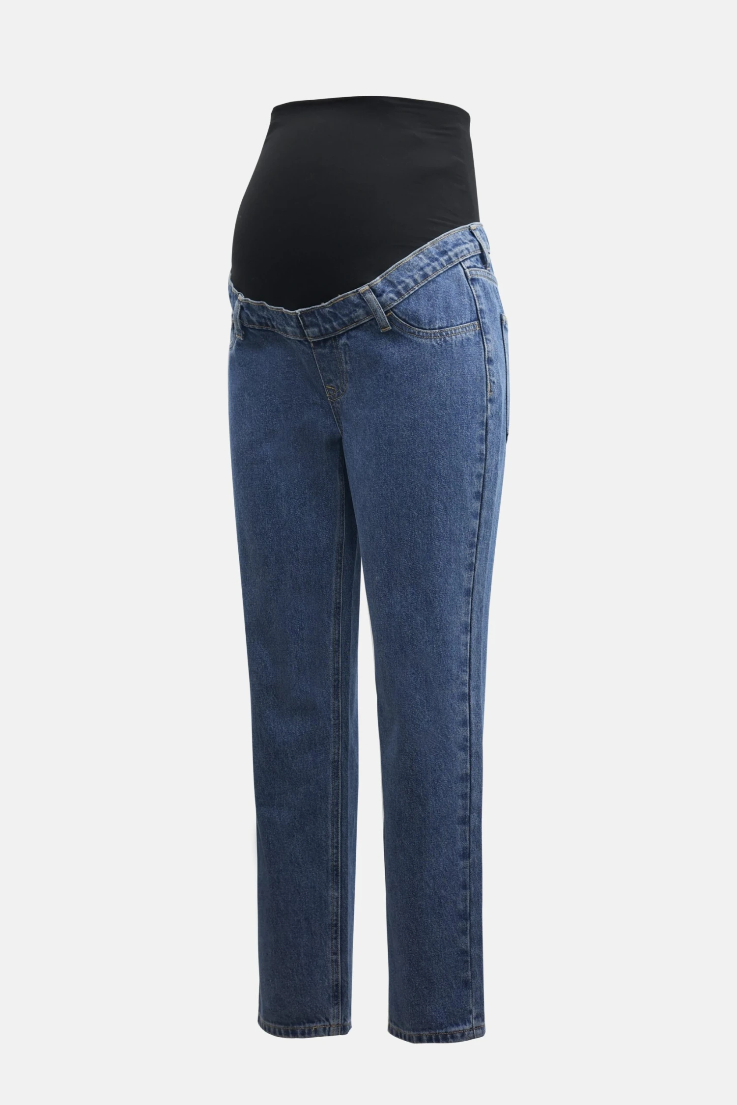 Mom Jeans - Blue Denim 6 Mom Jeans - Blue Denim - Image 4