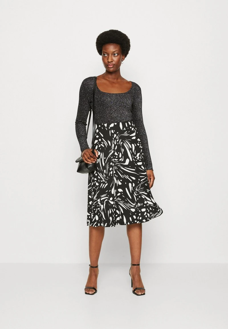 Anna Field A-Linien-Rock - Black/white 4 Anna Field A-Linien-Rock - Black/white - Image 2