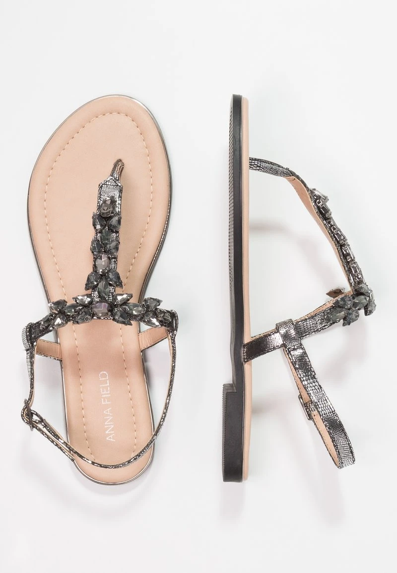 Anna Field Zehentrenner - Dark Gray 5 Anna Field Zehentrenner - Dark Gray - Image 3